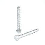 Flat Head Style Stainless Steel Hexagonal Cement Screws Ideal for Concrete