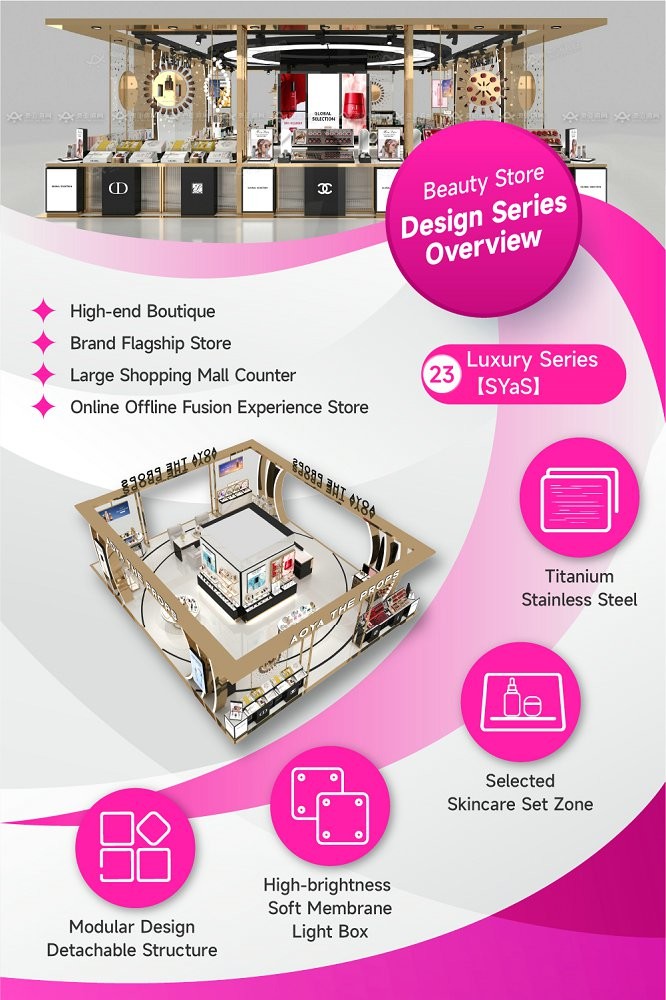 23-SYaS Beauty Store Zoning With Luxury Glory Series