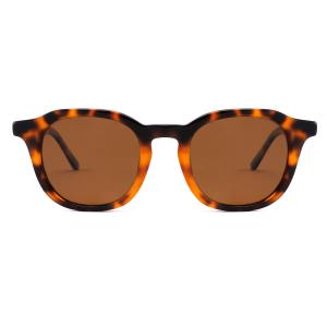 Quality Vintage Round Acetate Sunglasses UV400 Protection Hand Crafted OEM wholesale
