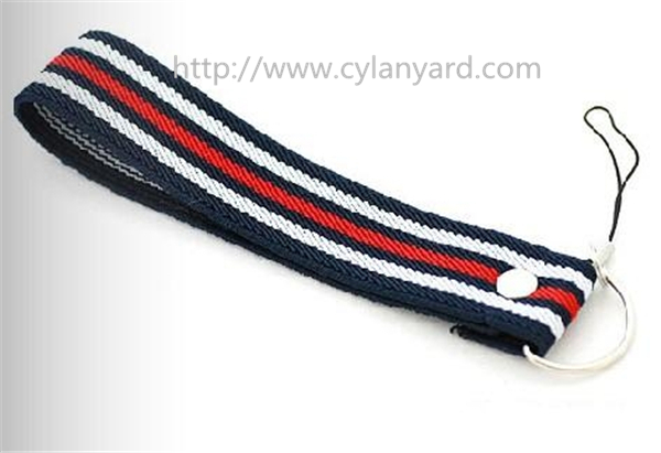 Woven wrist lanyards