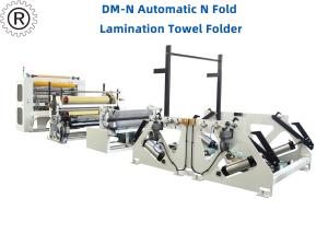 Quality N Folded Glue Lamination System Hand Towel Machine Independent Motor Driving wholesale