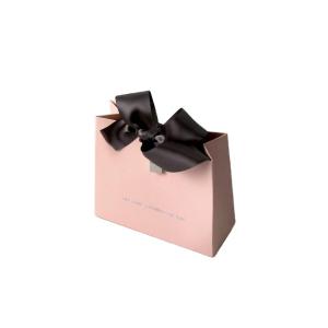 Quality Custom Printed Logo Luxury Gift Paper Bag with Your Own Logo Gravure Printing Handmade wholesale