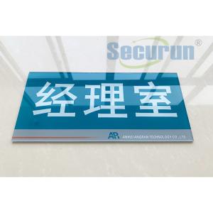 Quality Safety Photoluminescent Signage Plastic PVC Outdoor Signs wholesale