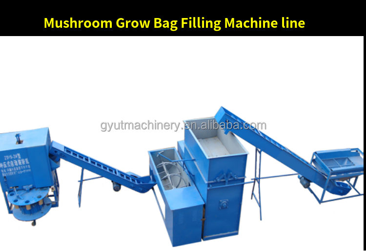 220V/380V Voltage Edible Fungus Bagging Machine for Mushroom Growth Substrate Mixing