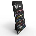 PVC Nail Polish Display Stand Foam Board Cosmetic Nail Polish Display Rack