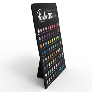 Quality PVC Nail Polish Display Stand Foam Board Cosmetic Nail Polish Display Rack Countertop wholesale