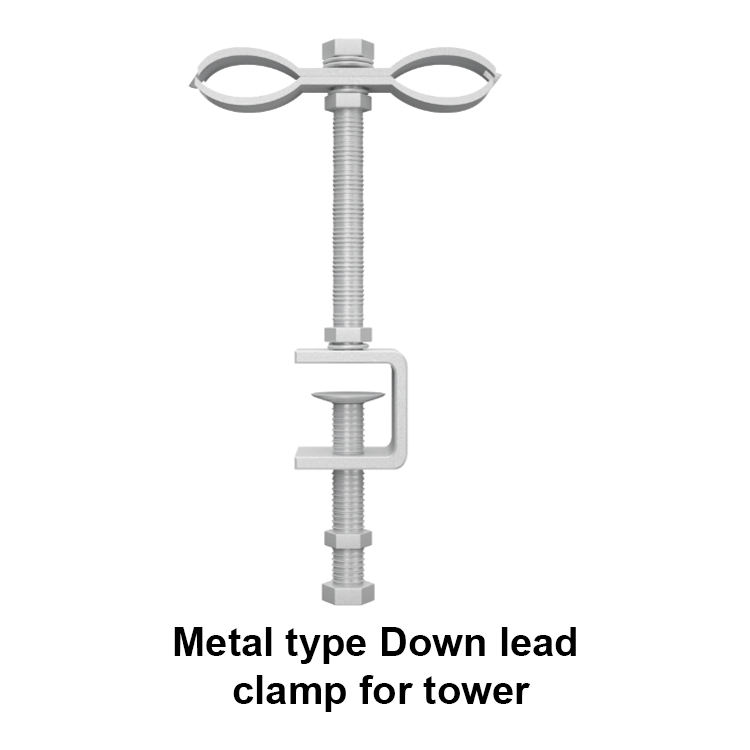 Stainless Steel Heat Treatment Normalizing Fastening Clamp for Pole/Tower Smooth Surface