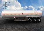 62m3 LPG Trailer Semi Trailer Trucks Stainless Steel For Lpg Transport Liquefied