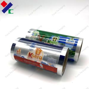 Quality Custom Food Packaging Laminated Roll Film Printed For Cookies Plastic Pet Aluminum Foil Film wholesale