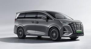 Quality 7 Seaters Middle Large Size MPV Electric Car Denza Tengshi D9 Long Range 600km wholesale