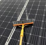 Photovoltaic Quick Plug 12M Aluminum Pole Solar Panel Cleaning Brush