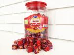2.75g Strawberry Flavor Compressed Cube Candy In Jars Good price good quality