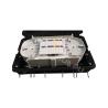 Buy cheap 96 Core Horizontal Fiber Optic Splice Closure With 4 Trays In Black Color from wholesalers