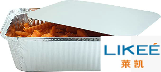 Convenient Aluminum Foil Food Lunch Box Aluminium Foil Tray