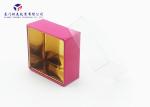 Durable 0.35mm Clear PET Cover Retail Packaging Boxes For Small Jewelry Box