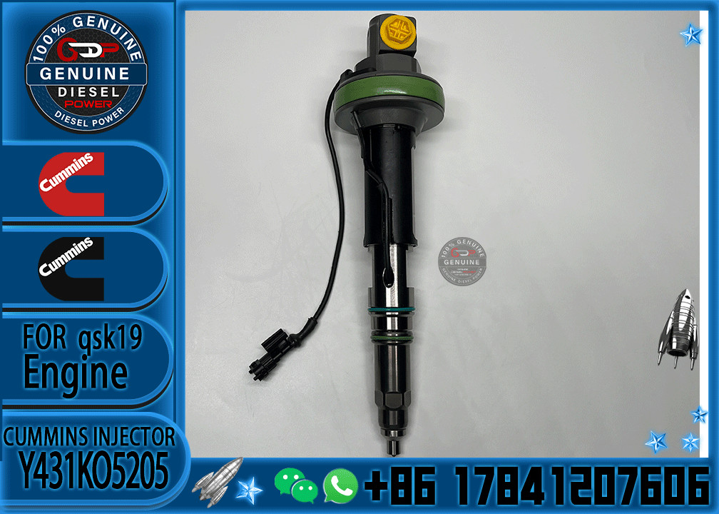 Diesel Engine Injector QSK19 Fuel Injector Y431K05417 4955525 Y431K05248 Y431K05558 FOR C-UMMINS Y431KO5205