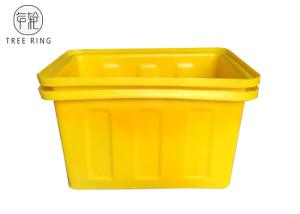 Quality K90 Rectangular Heavy Duty Open Top Roto Molded Bin Box For Industrial Cooler Warehouse wholesale