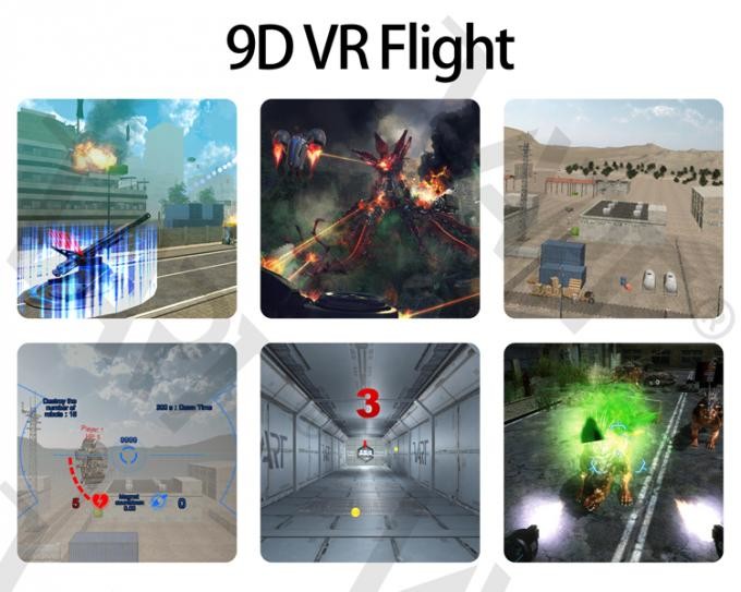 1 Player Vr Helicopter Simulator , Voltage Converter Long Range Shooting Simulator