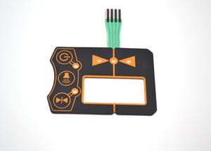 Quality Push Button Tactile Membrane Keyboard , Membrane Type Touch Switch Oil Resistance wholesale