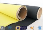 High - Temp 260℃ Alkali Free 0.45mm Yellow Color Silicone Coated Fiberglass