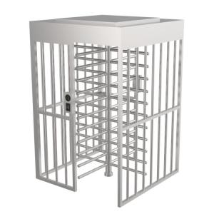 Quality Newly Design Stainless Steel 24V Dual Lanes Full Height Turnstile wholesale