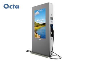 Quality High Brightness Digital Kiosk Signage Display Stands 2500 nit Waterproof wholesale
