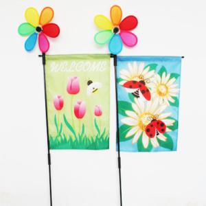Quality Spring seasonal Garden Flag Flowers wholesale