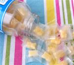 Calcium With Zinc Kids Gummy Vitamins Gelatin Jelly Sweets Strawberry Flavor