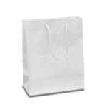 Matte Colored Custom Gift Bags , Paper Shopping Bags Ensuring Sealability