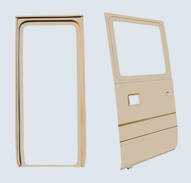 DC06 steel Bus Conversion Parts Outside Swing Metal Door Frame
