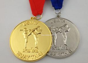 Quality Gymnastics Metal Die Cast Medals , Zinc Alloy Custom Gold Medals wholesale