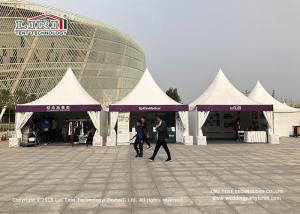 Quality 5x5m Small Outdoor Exhibition Tents For Receiption With PVC Walls wholesale