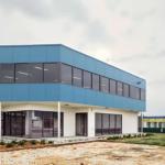 High Strength Structural Steel Frame Construction Factory , Steel Structure