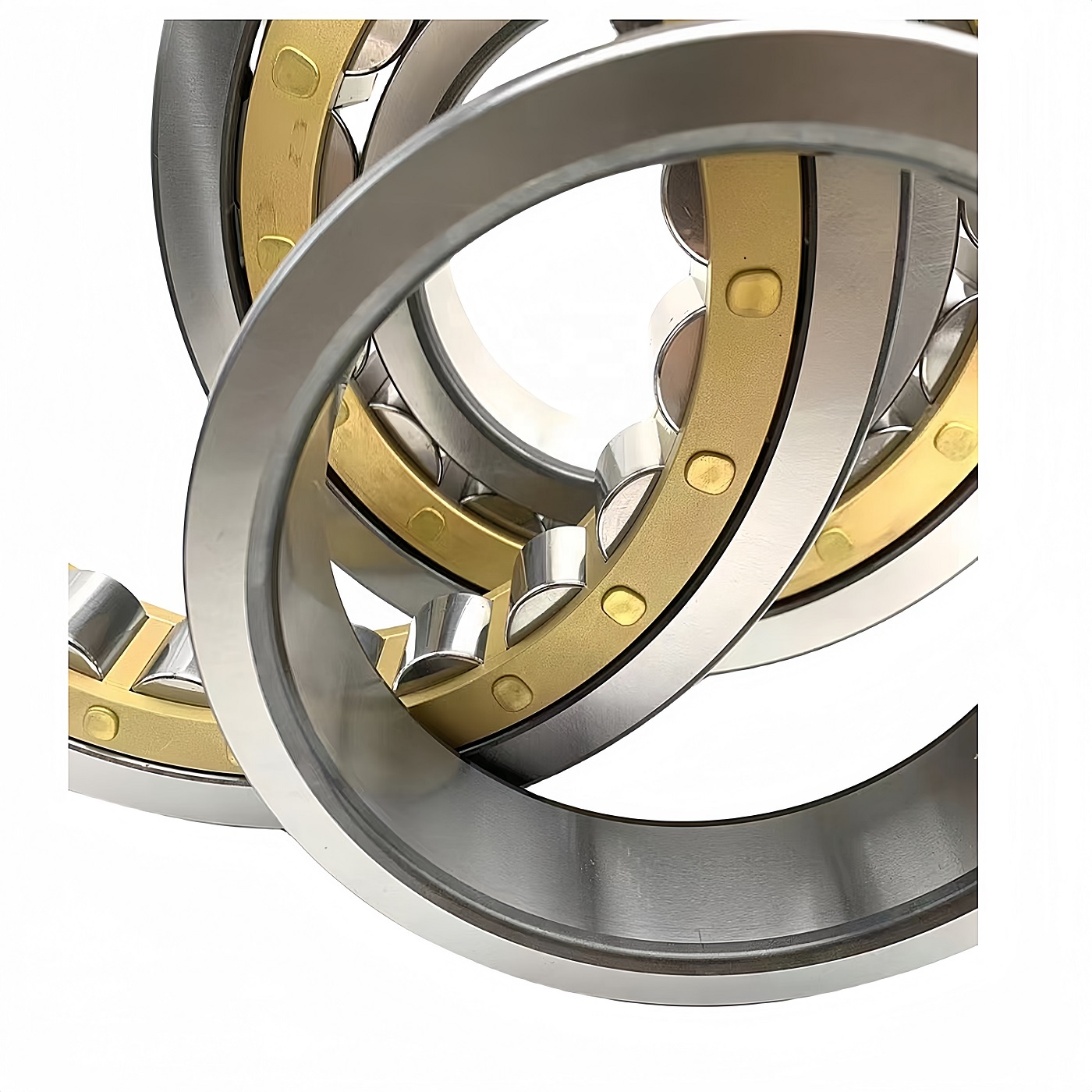 Open Seals Type N2311EM Cylindrical Roller Bearing with Grease or Oil Lubrication