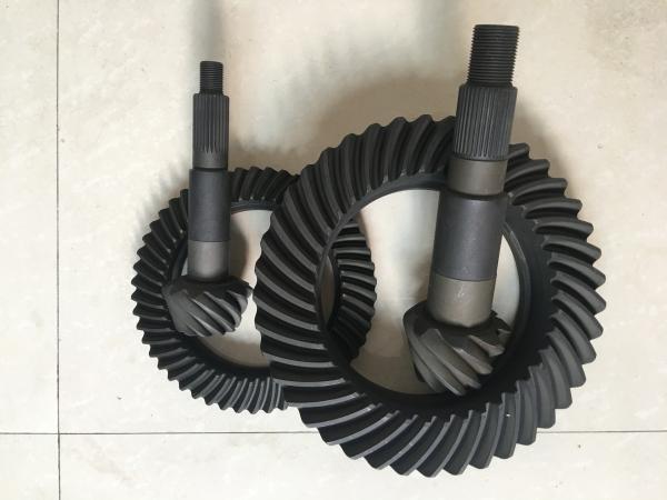 High Precision Helical Bevel Gear Crown Wheel Pinion For Hino Carbon Steel