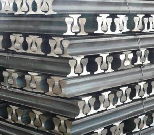 ASTM Railway Track Metal UIC50 UIC60 Train Track Steel For Subway