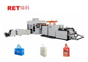 Quality Auto - Sealing Non Woven Fabric Bags Manufacturing Machines For Carry / Drawstring Bag wholesale
