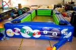 Customized Inflatable Snooker Sport Games Interactive Inflatable Sport Games