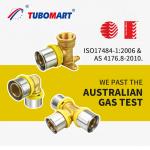Effortless Press Fit Brass Pex Fittings For PEX Tubing Installation