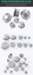 304, 316 Stainless Steel (Brass) Round or Hexagonal Blind Plugs Blanking Plugs