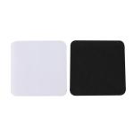 Non Slip Heat Resistant Sublimation Rubber Coasters Customized 10*10cm*3mm/5mm