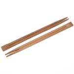 Best price 21cm Twin Printed Barbecue Disposable Bamboo Wooden Chopsticks With