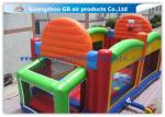 Outdoor Childrens Bouncy Castle Court , Inflatable Sports Arena Trampoline