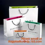 Customized printed high quality shopping paper bag, Newest paper bag,shopping