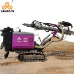 Rotary Borehole Integrated Drilling Equipment Hydraulic Crawler Mining DTH