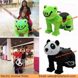 Quality Hot Sale Family Battery Operated Electric Animal Rides in Mall, Parent can Ride with Kids wholesale