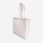 Custom Linen Blank Sublimation Tote Bag For Sublimation Heat Transfer Printing