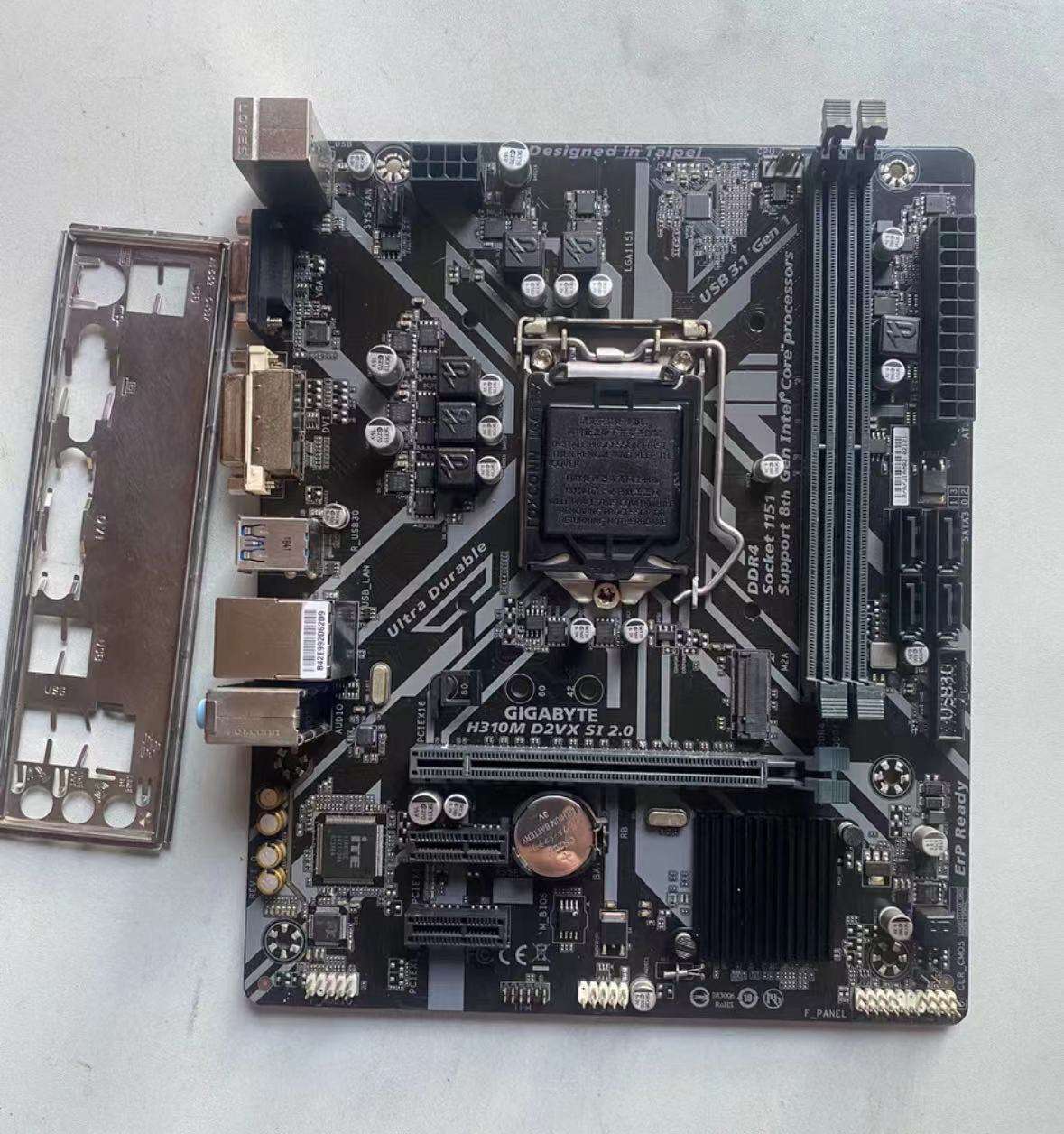 Customized GA- H310M D2VX 2.0 motherboard support Intel H310 2* DDR4 LGA1151 motherboard