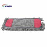 5"X18" Dust Cleaning Mop Grey Floor Cleaning Dust Mop Head 1500gsm For Marble