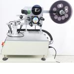 Motor Cable Flag Folded Electronic Wire Labeling Machine / Plastic Tube Label
